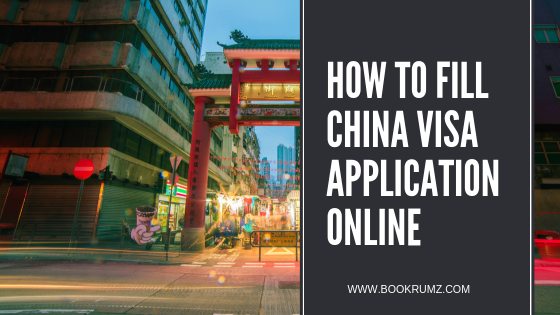 china visa online application