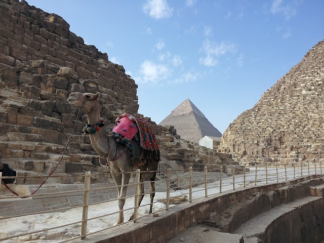 giza pyramids in egypt