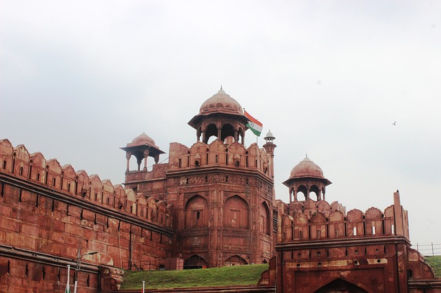 red fort delhi