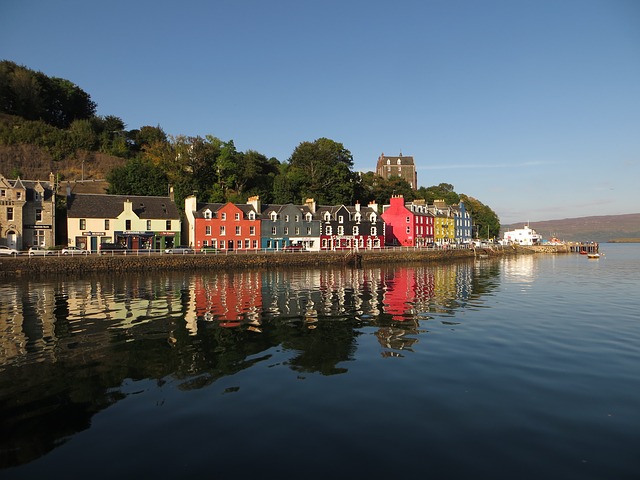 tobermory city in scotland